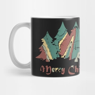 Patterns Christmas Trees Mug